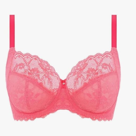 Freya Women's Offbeat Side Support Underwire Bra, 32G Pink - Picture 6 of 8